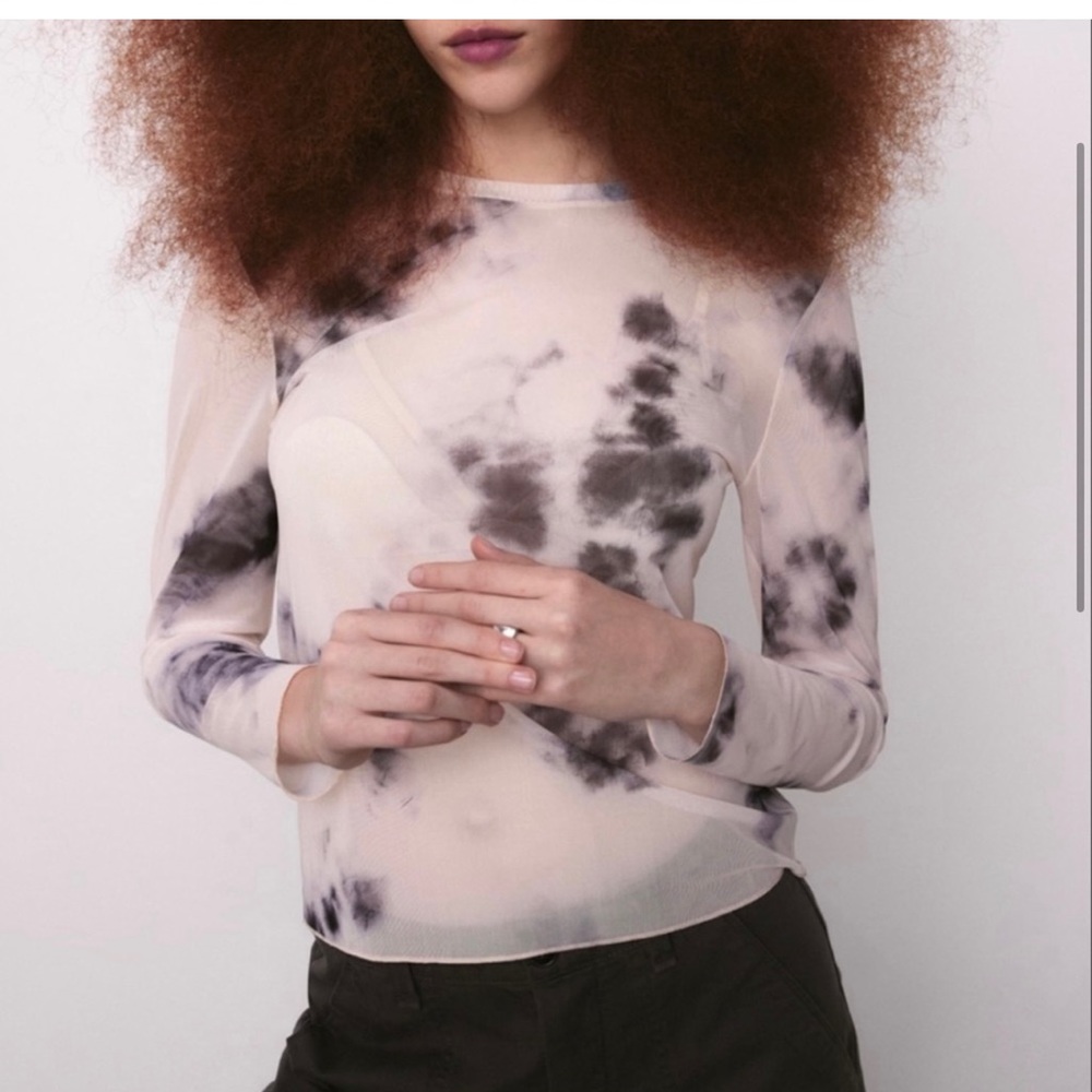Zara mesh top